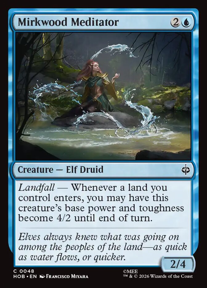 Mirkwood Meditator (HOB-48) – MTG [Foil]
