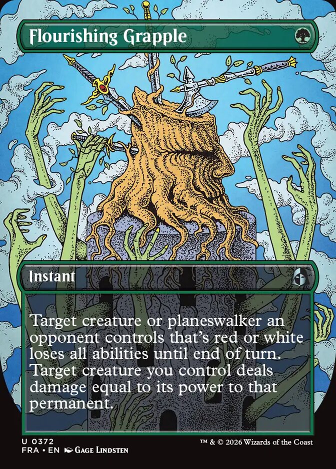 Flourishing Grapple (372) – Magic: The Gathering, Reality Fracture
