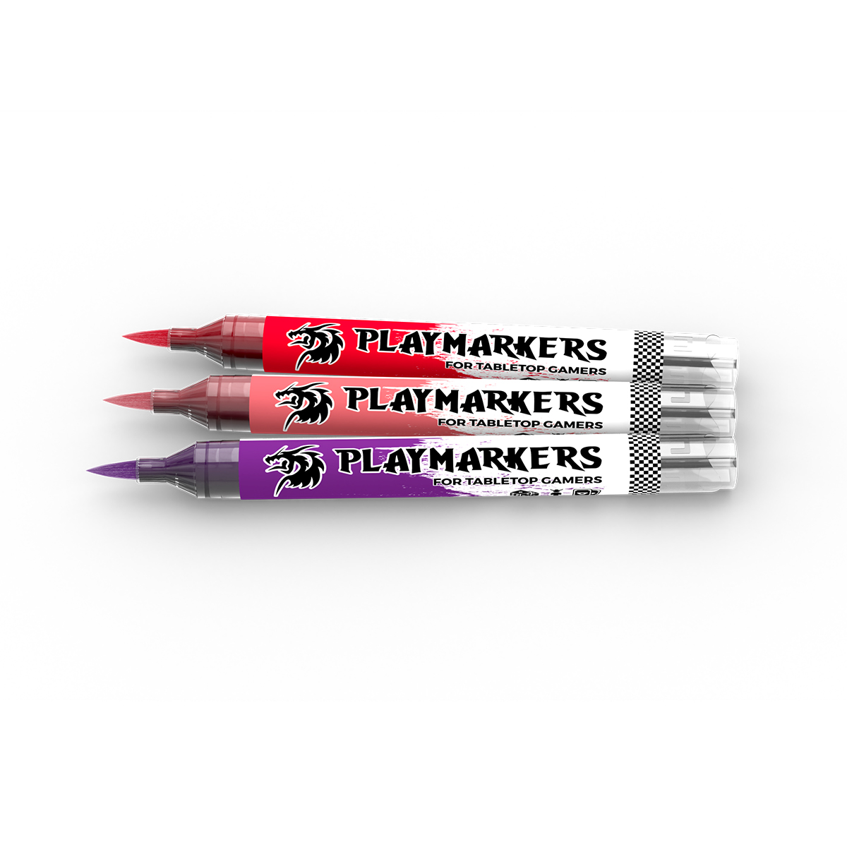 Les trois marqueurs AK Interactive Playmarkers Viscera