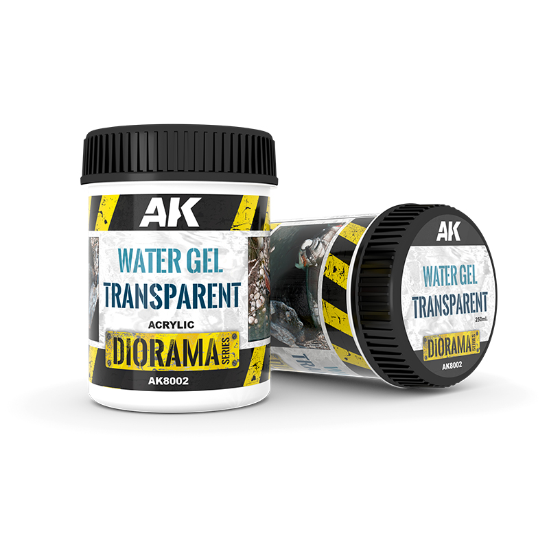 AK Interactive Water Gel Transparent 250 ml AK8002 – gel d’eau transparent pour diorama
