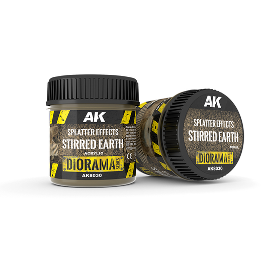 AK Interactive Splatter Effects Stirred Earth – acrylique 100 ml