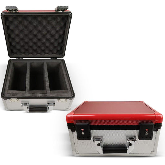 Boîte de rangement EVORETRO en aluminium pour cartes gradées avec serrure TSA