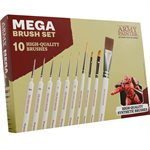 The Army Painter Mega Brush Box Set, ensemble de dix pinceaux Wargamer