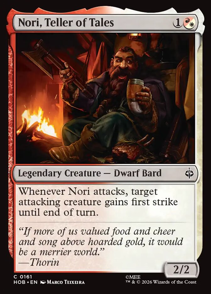Nori, Teller of Tales (HOB-161) – MTG