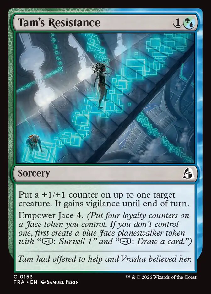 Tam's Resistance (153) – Magic: The Gathering, Reality Fracture