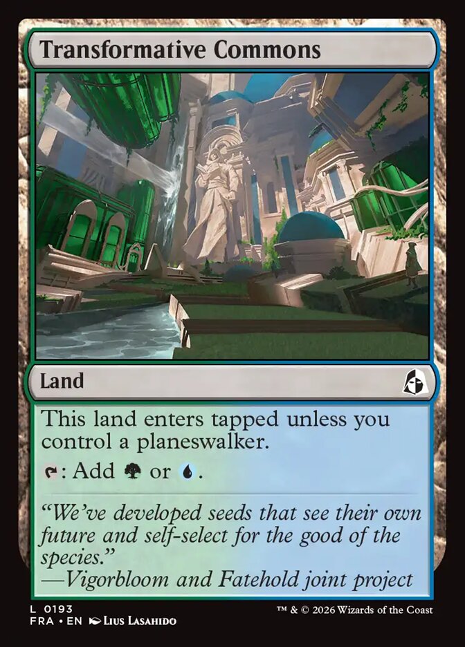 Transformative Commons (193) – Magic: The Gathering, Reality Fracture [Foil]
