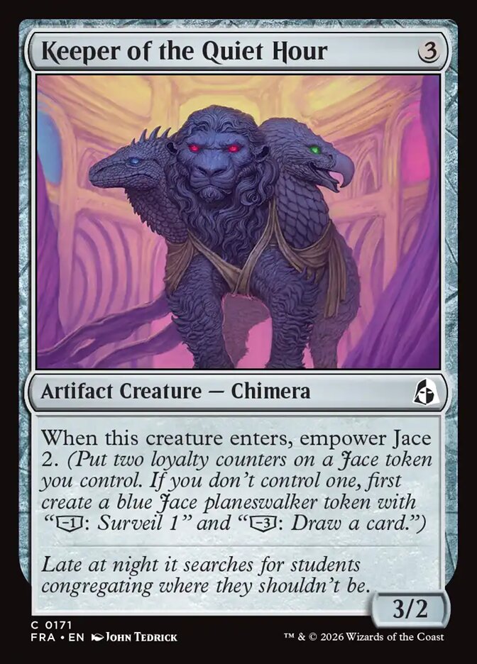 Keeper of the Quiet Hour (171) – Magic: The Gathering, Reality Fracture