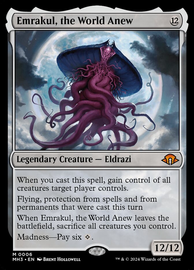 Emrakul, the World Anew (6) – Magic: The Gathering, Modern Horizons 3