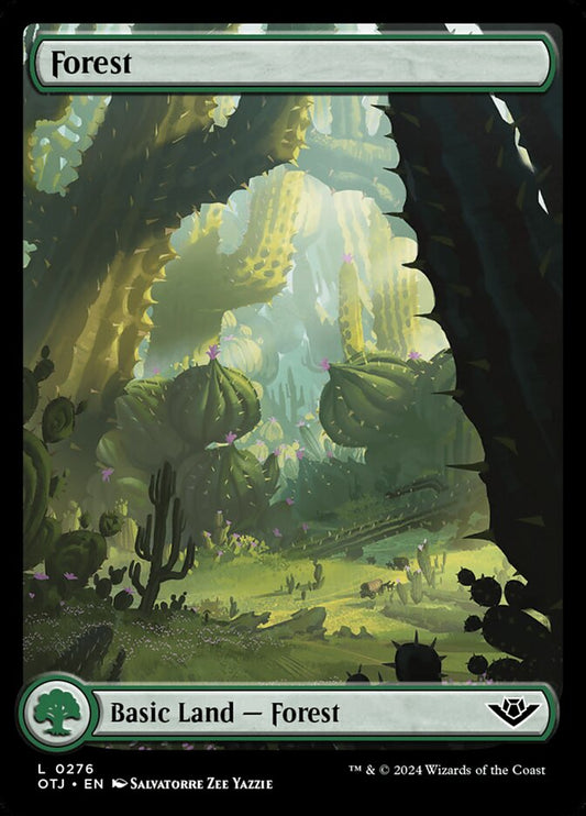 Forest (276) – Magic: The Gathering, Outlaws of Thunder Junction