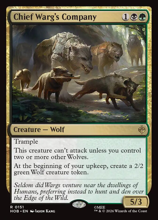 Chief Warg's Company (HOB-151) – MTG