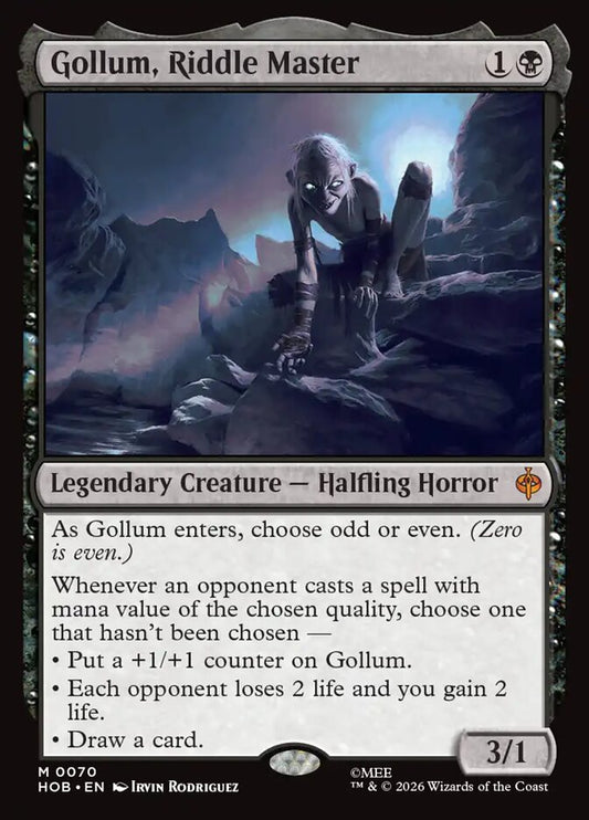 Gollum, Riddle Master (HOB-70) – MTG