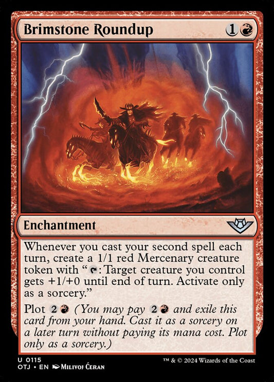 Brimstone Roundup (115) – Magic: The Gathering, Outlaws of Thunder Junction [Foil]