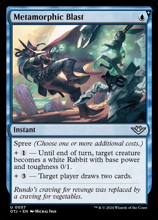 Metamorphic Blast (57) – Magic: The Gathering, Outlaws of Thunder Junction