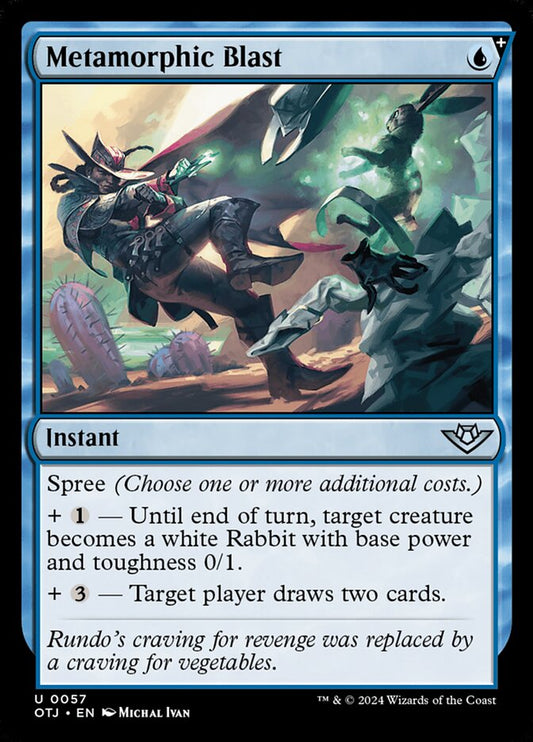 Metamorphic Blast (57) – Magic: The Gathering, Outlaws of Thunder Junction