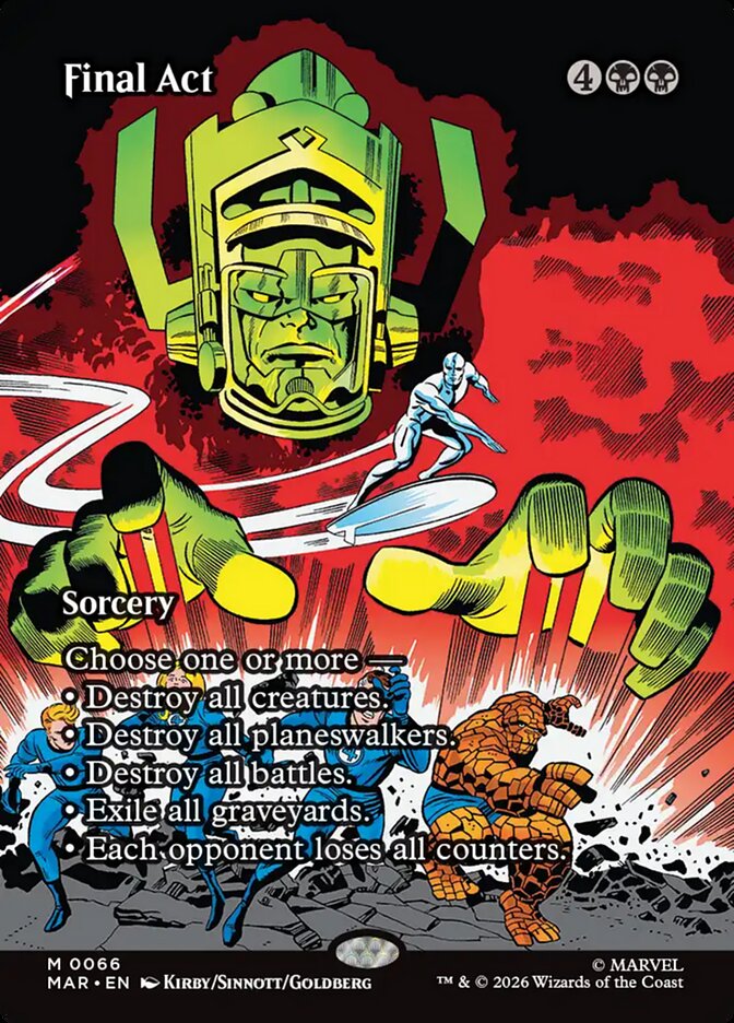 Final Act (66) – Magic: The Gathering, Marvel Universe