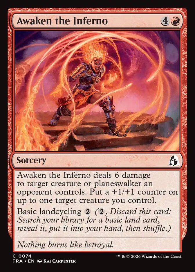Awaken the Inferno (74) – Magic: The Gathering, Reality Fracture