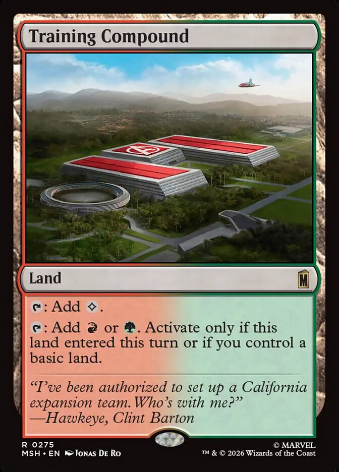 Training Compound (275) – Magic: The Gathering, Marvel Super Heroes
