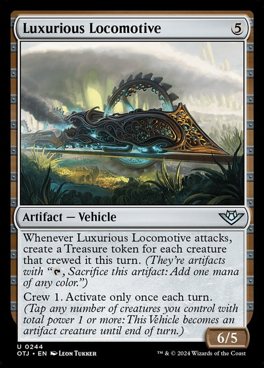 Luxurious Locomotive (244) – Magic: The Gathering, Outlaws of Thunder Junction