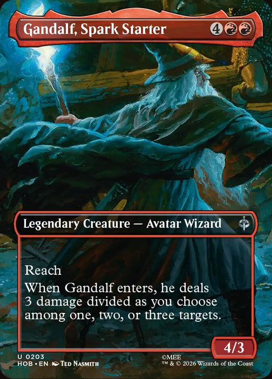 Gandalf, Spark Starter (HOB-203) – MTG
