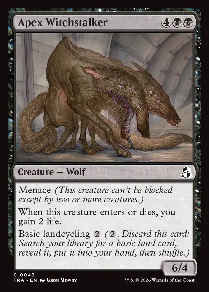 Apex Witchstalker (48) – Magic: The Gathering, Reality Fracture [Foil]