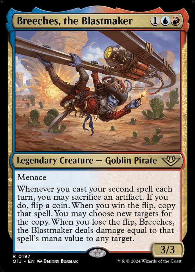 Breeches, the Blastmaker (197) – Magic: The Gathering, Outlaws of Thunder Junction