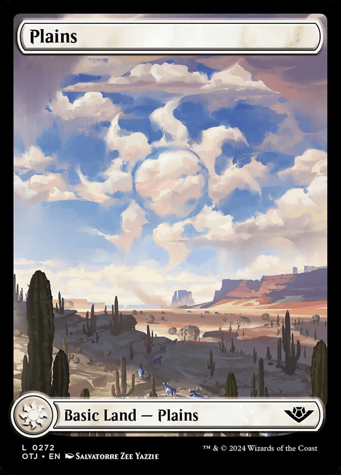 Plains (272) – Magic: The Gathering, Outlaws of Thunder Junction