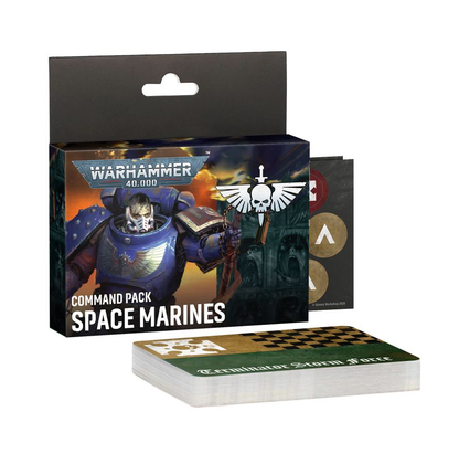 Command Pack Space Marines – English cards and tokens