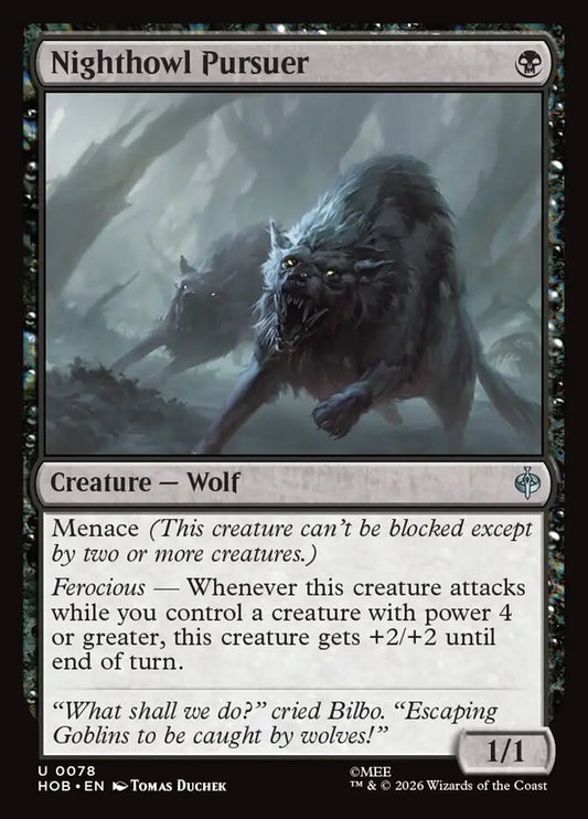 Nighthowl Pursuer (HOB-78) – MTG
