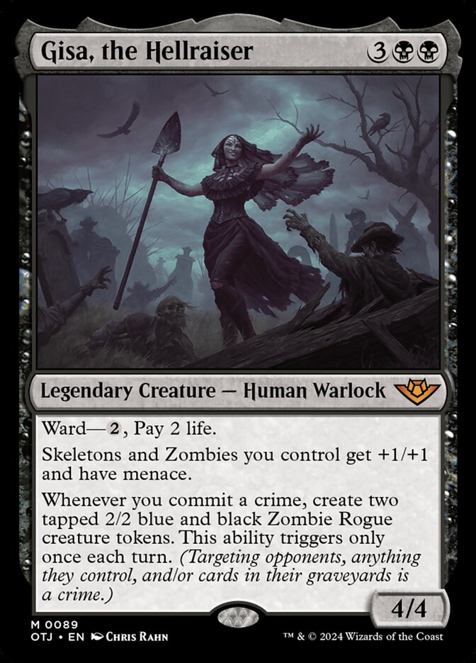 Gisa, the Hellraiser (89) – Magic: The Gathering, Outlaws of Thunder Junction