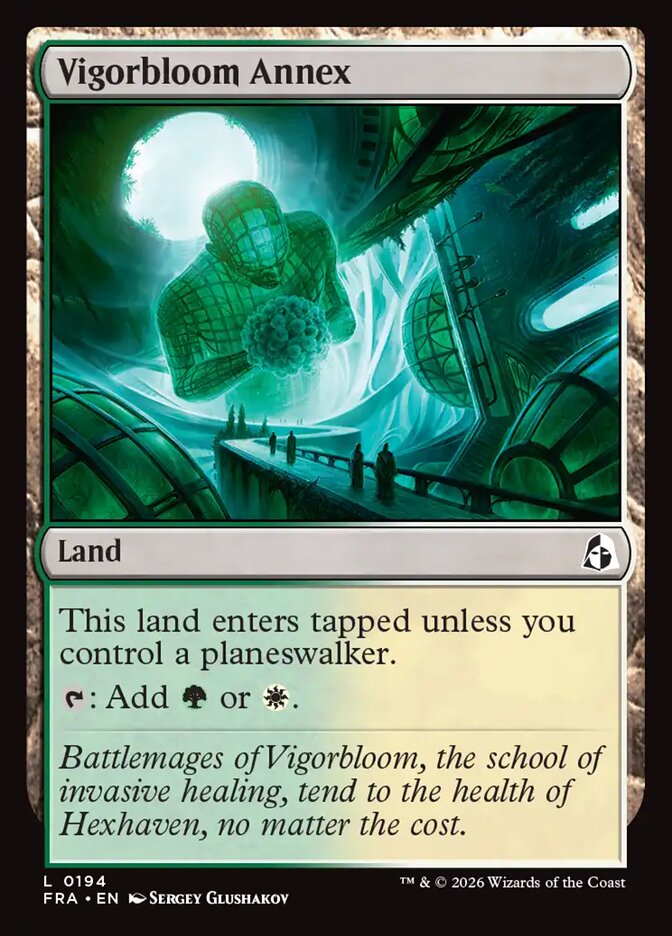 Vigorbloom Annex (194) – Magic: The Gathering, Reality Fracture