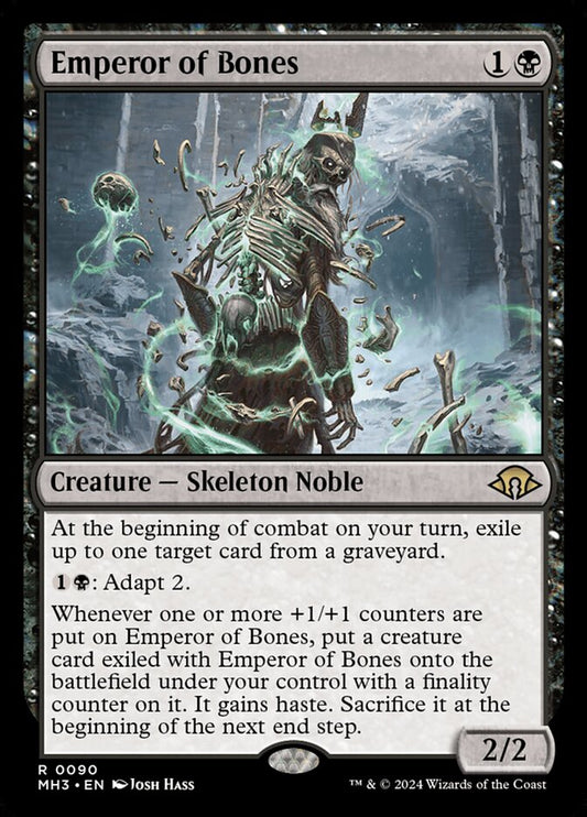 Emperor of Bones (90) – Magic: The Gathering, Modern Horizons 3 [Foil]