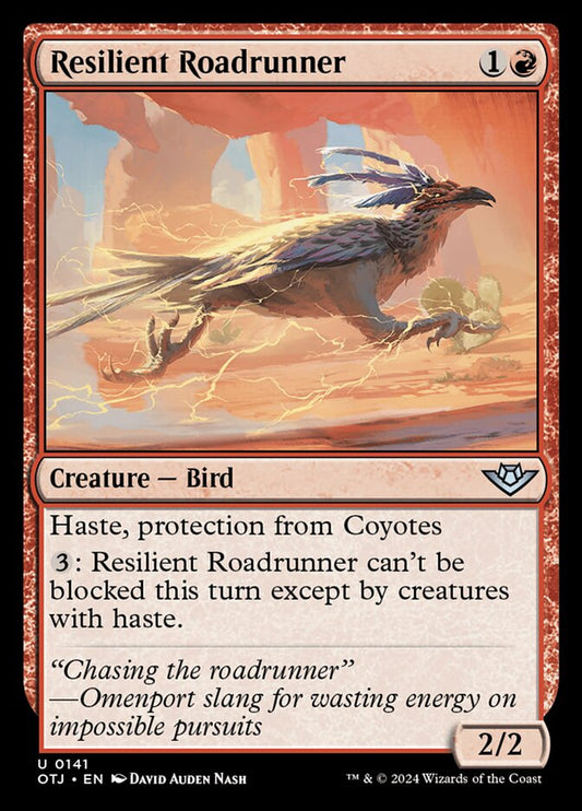 Resilient Roadrunner (141) – Magic: The Gathering, Outlaws of Thunder Junction