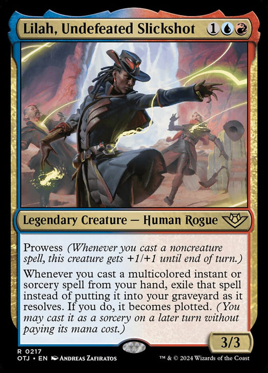 Lilah, Undefeated Slickshot (217) – Magic: The Gathering, Outlaws of Thunder Junction