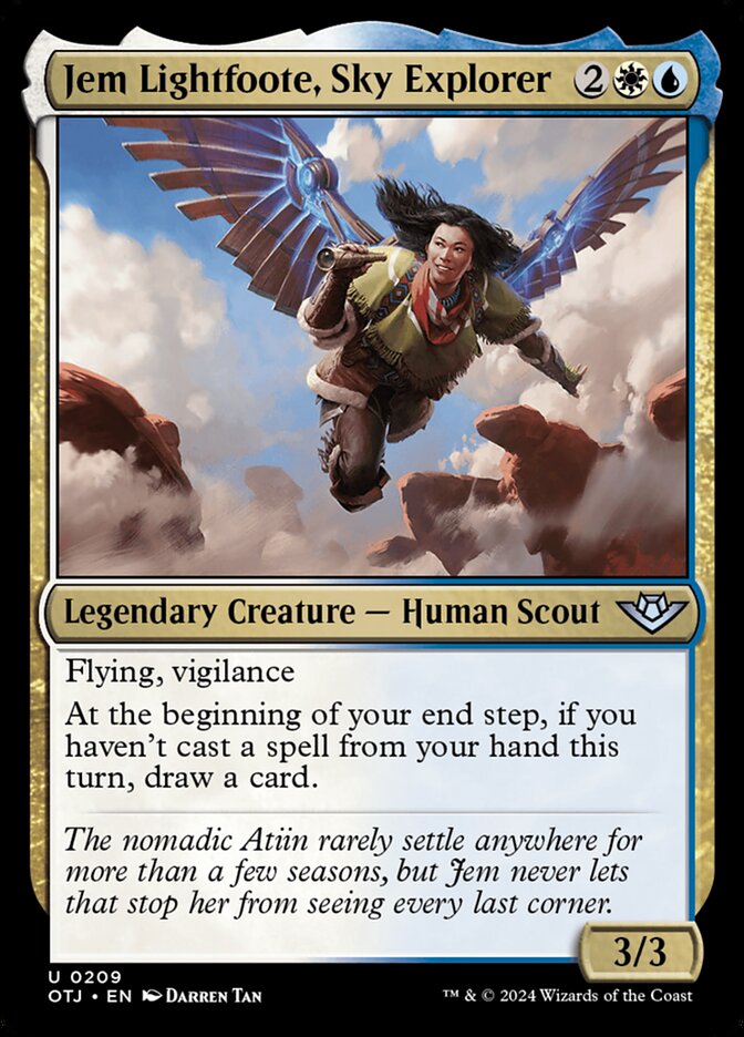 Jem Lightfoote, Sky Explorer (209) – Magic: The Gathering, Outlaws of Thunder Junction [Foil]