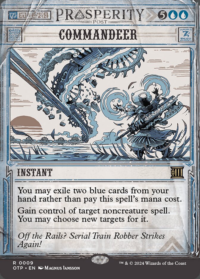 Commandeer (9) – Magic: The Gathering, Breaking News