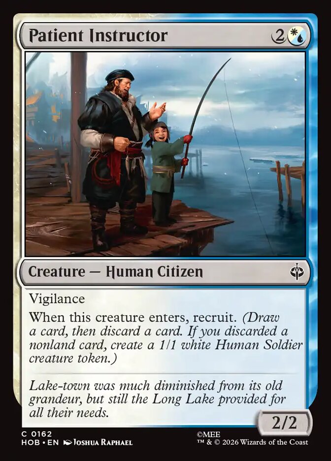 Patient Instructor (HOB-162) – MTG [Foil]