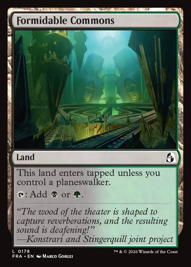 Formidable Commons (178) – Magic: The Gathering, Reality Fracture