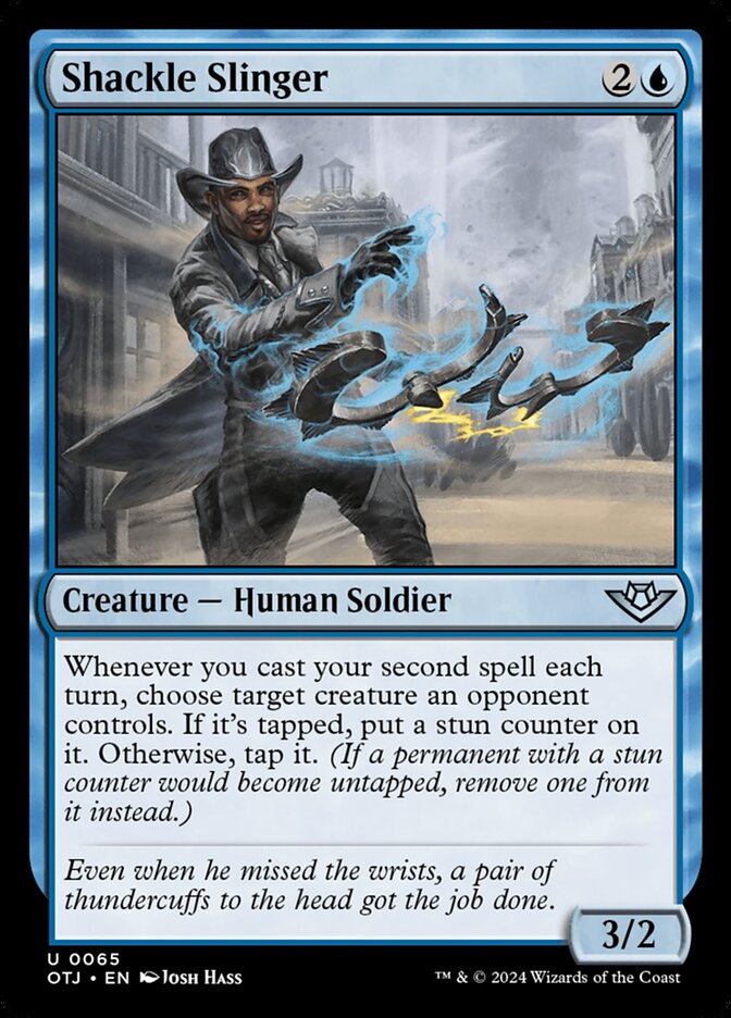 Shackle Slinger (65) – Magic: The Gathering, Outlaws of Thunder Junction