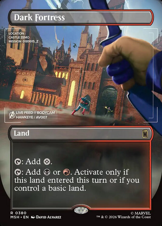 Dark Fortress (380) – Magic: The Gathering, Marvel Super Heroes