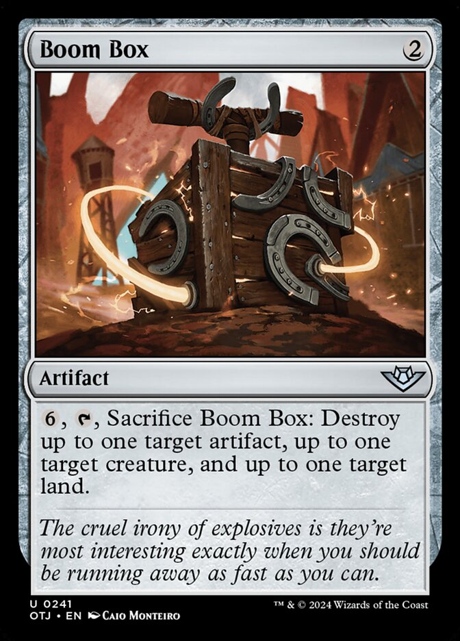 Boom Box (241) – Magic: The Gathering, Outlaws of Thunder Junction