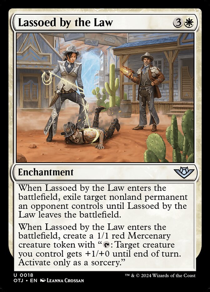 Lassoed by the Law (18) – Magic: The Gathering, Outlaws of Thunder Junction
