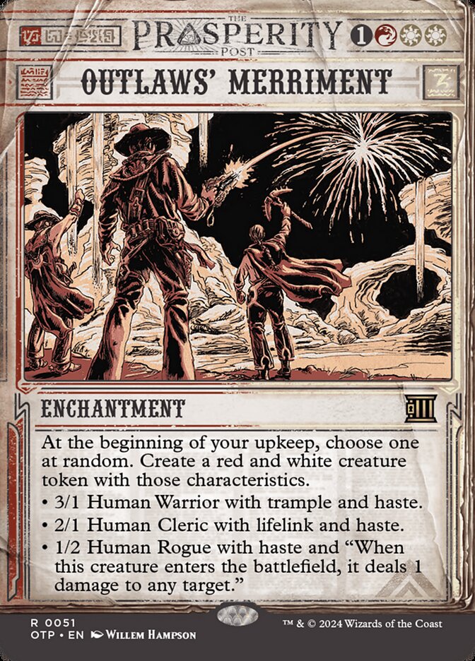 Outlaws' Merriment (51) – Magic: The Gathering, Breaking News