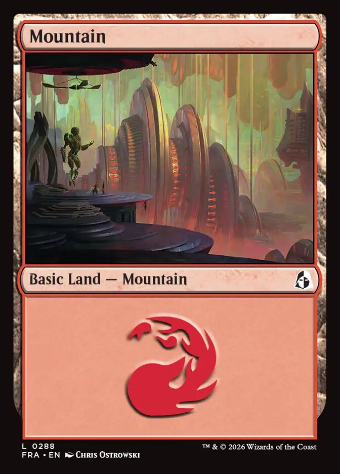 Mountain (288) – Magic: The Gathering, Reality Fracture