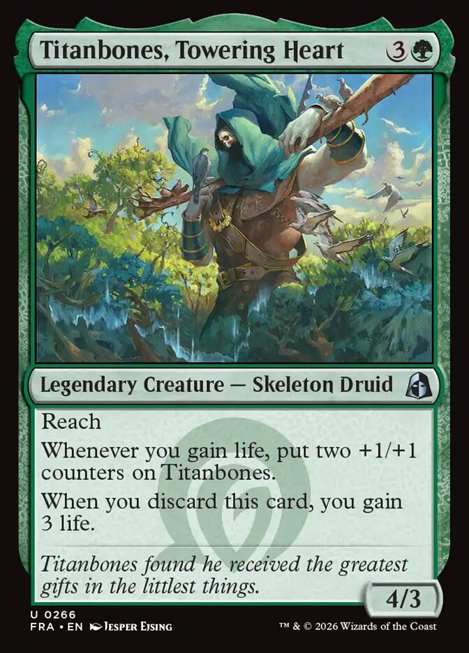 Titanbones, Towering Heart (266) – Magic: The Gathering, Reality Fracture