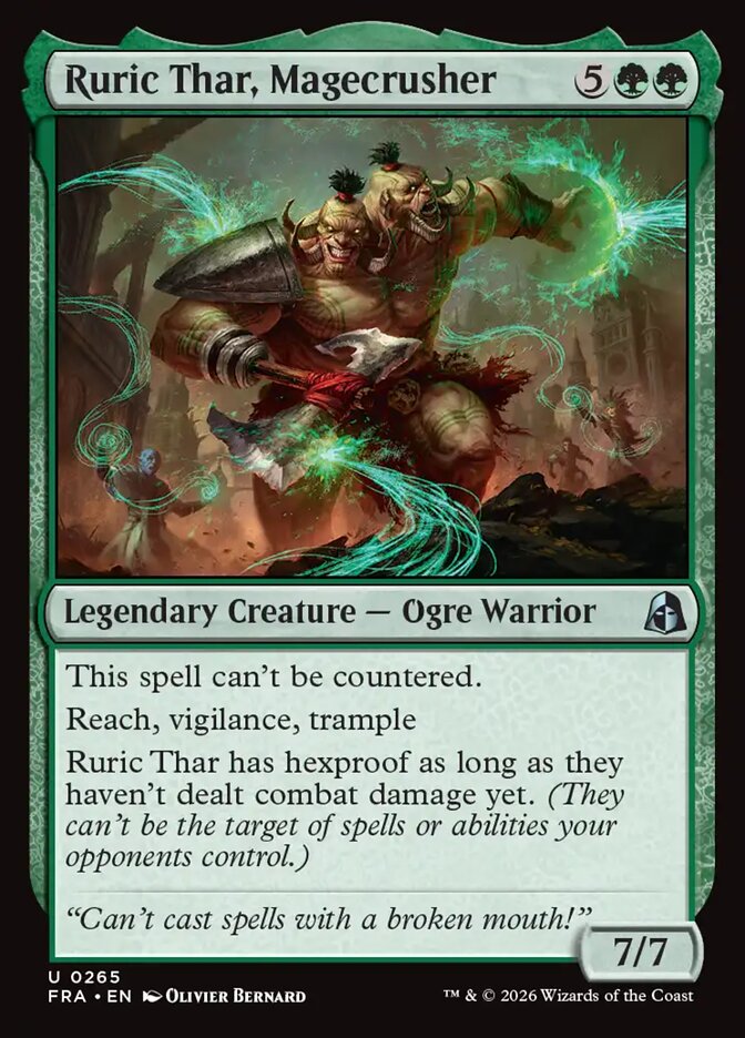 Ruric Thar, Magecrusher (265) – Magic: The Gathering, Reality Fracture