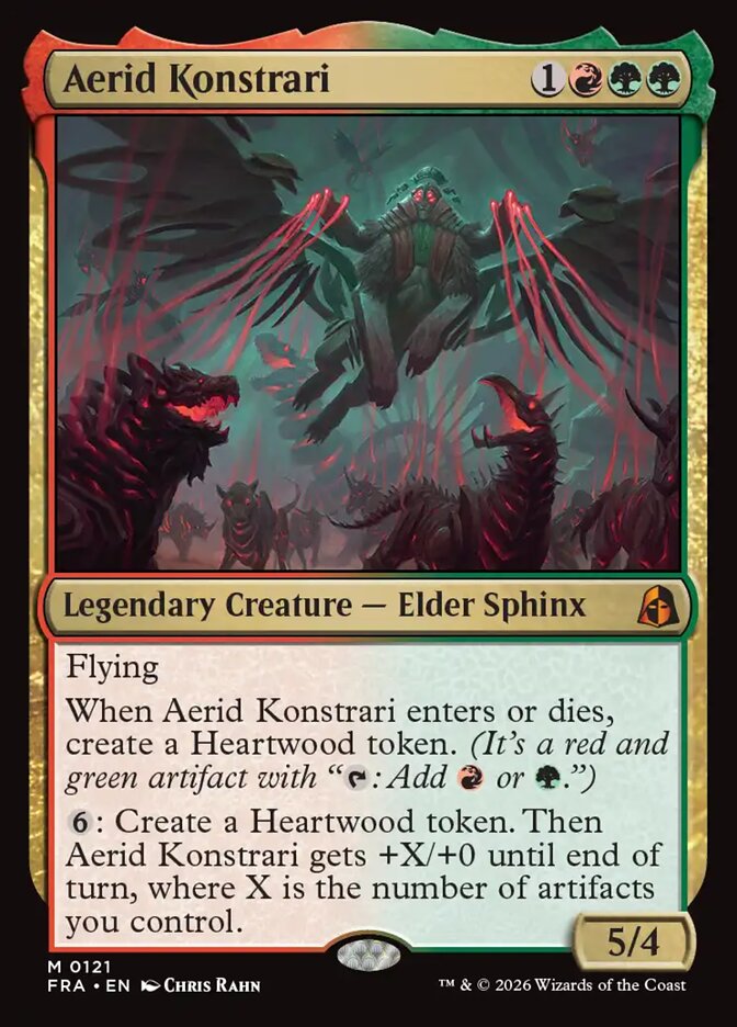 Aerid Konstrari (121) – Magic: The Gathering, Reality Fracture