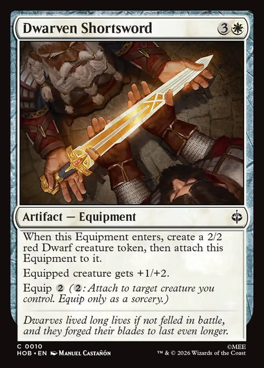 Dwarven Shortsword (HOB-10) – MTG