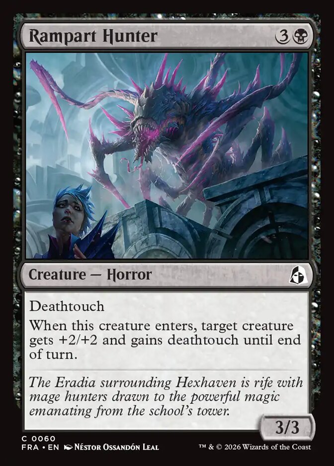 Rampart Hunter (60) – Magic: The Gathering, Reality Fracture