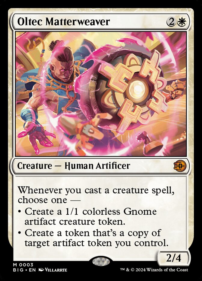 Oltec Matterweaver (3) – Magic: The Gathering, The Big Score