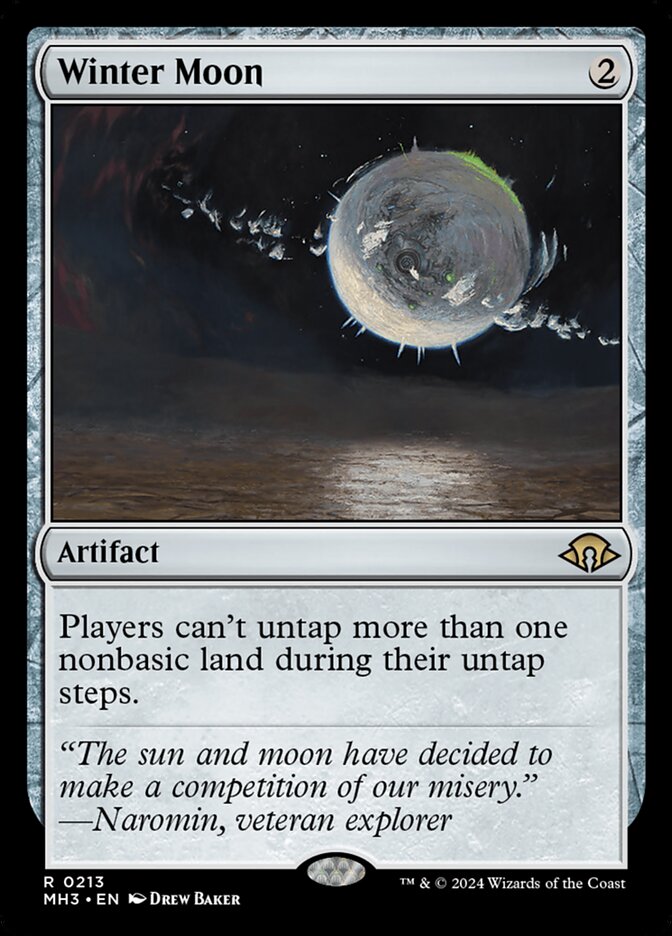 Winter Moon (213) – Magic: The Gathering, Modern Horizons 3